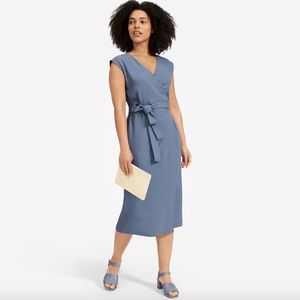 The Japanese GoWeave Short-Sleeve Wrap Dress